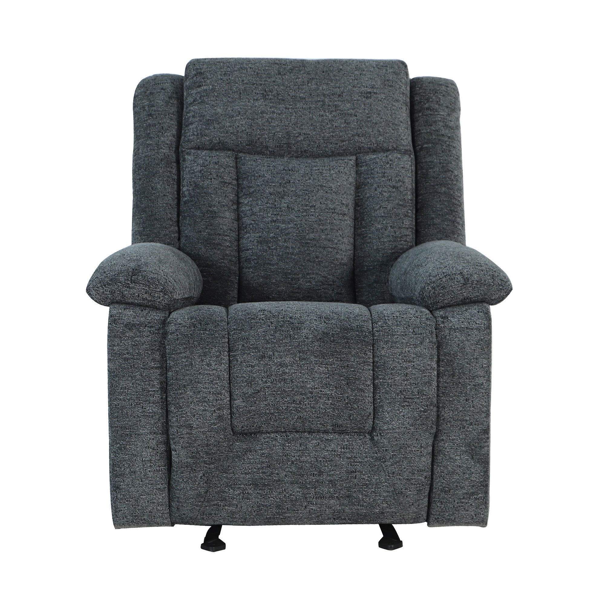 Sillón Reclinable Isabel Velvet Gris Oscuro