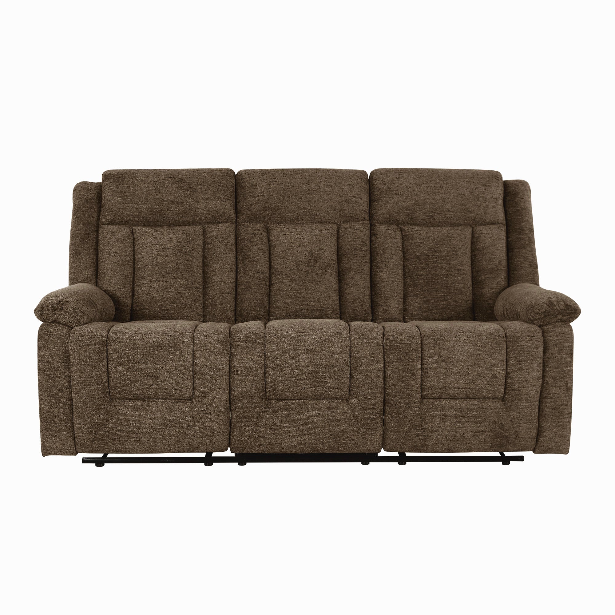 Sofá Reclinable Isabel Velvet Café