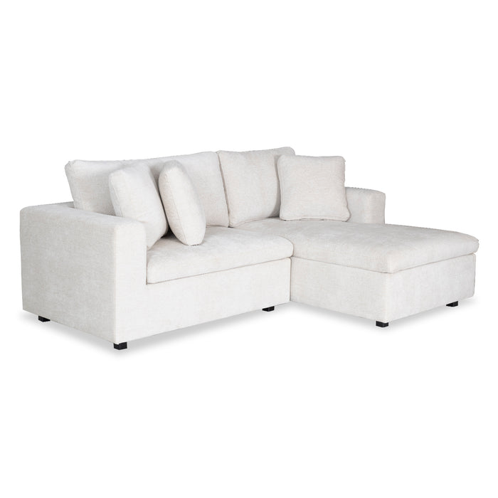 Sala Rinconera Creta Chenille Almendra