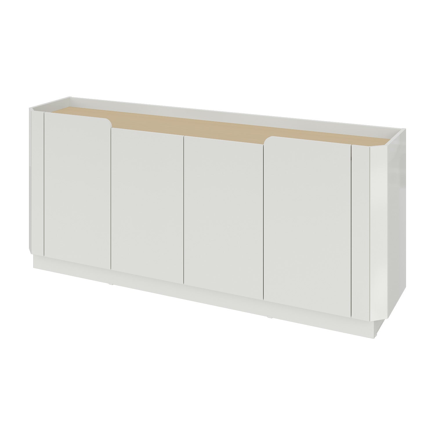 Bifé Adria Off White, Champaña
