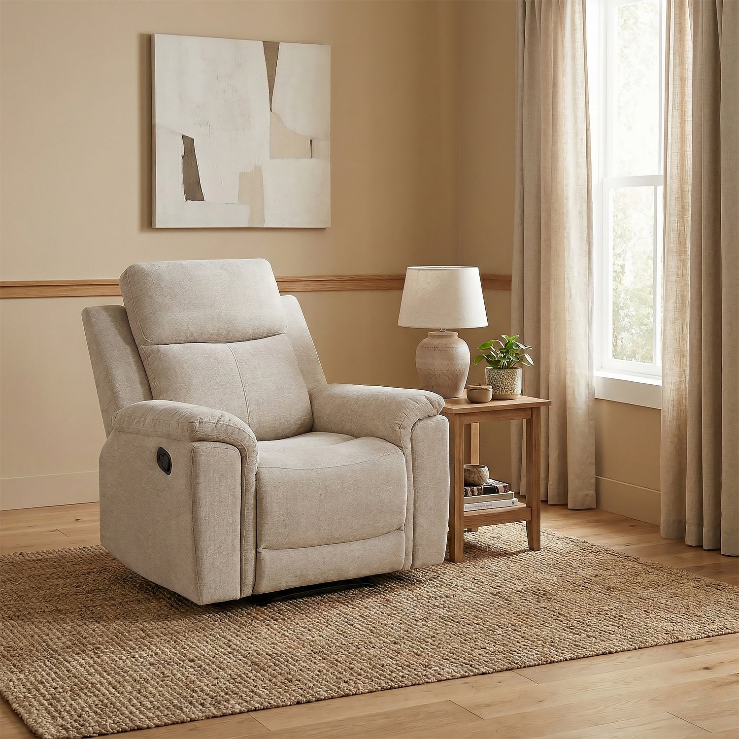 Sillón Reclinable Chick Lino Beige