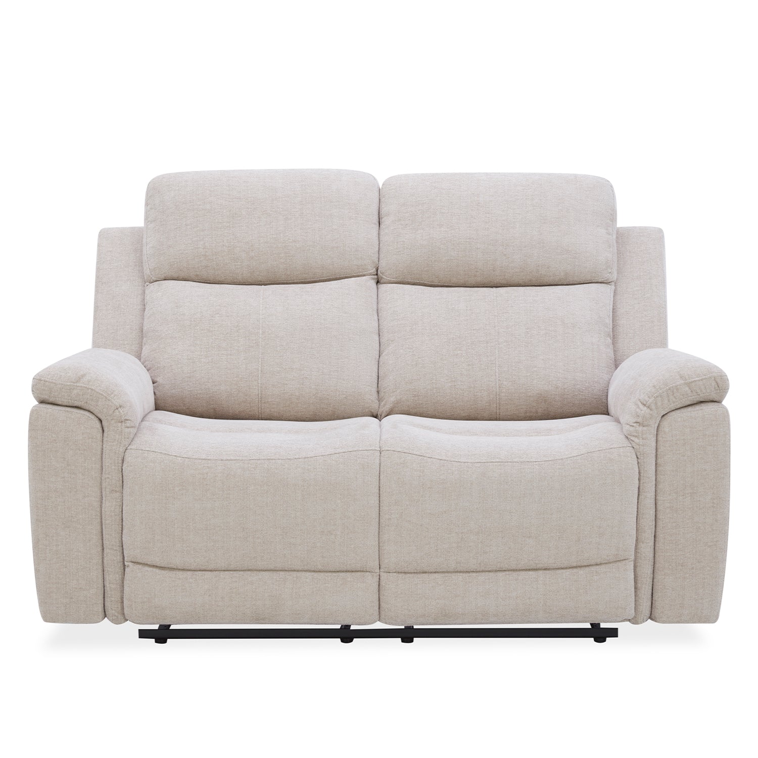 Sofá Reclinable 2 Puestos Chick Lino Beige