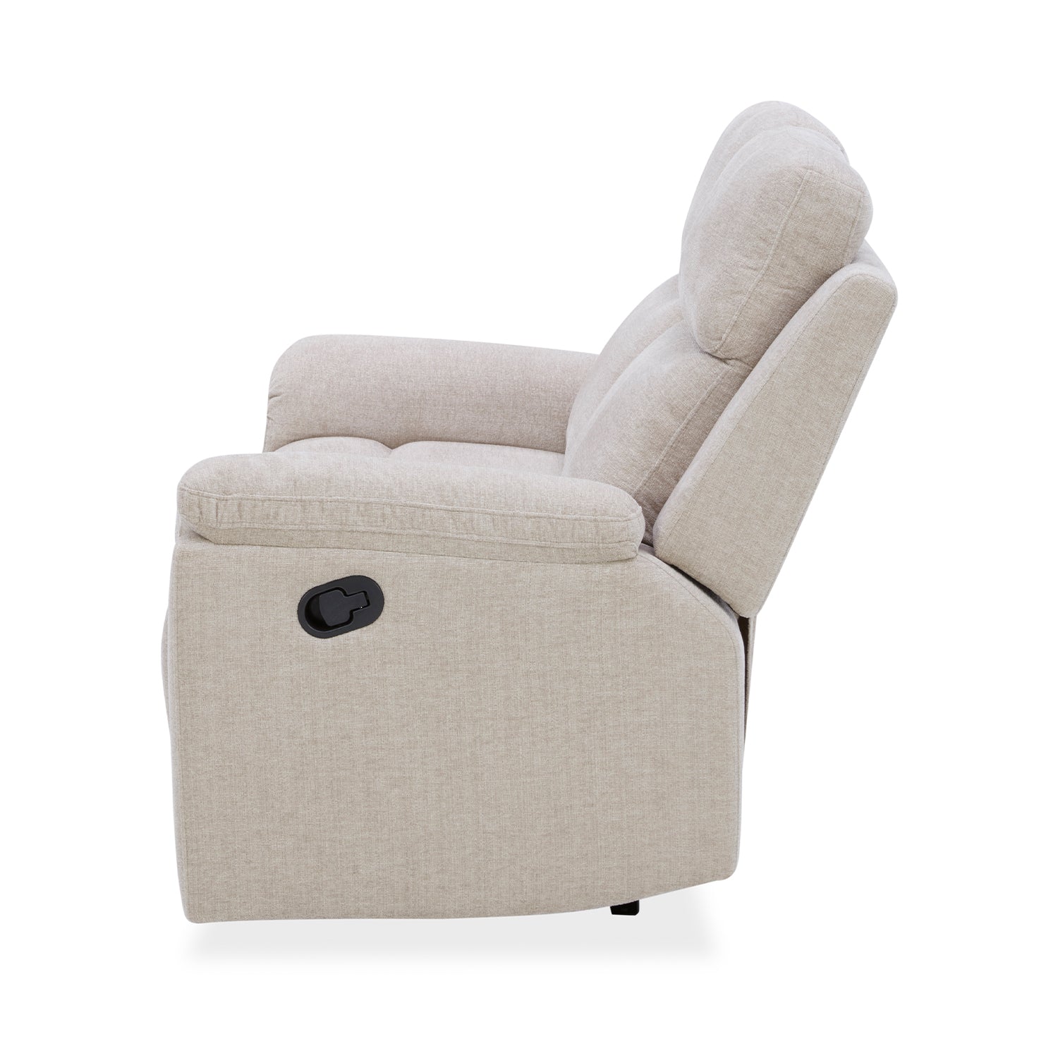 Sofá Reclinable 2 Puestos Chick Lino Beige