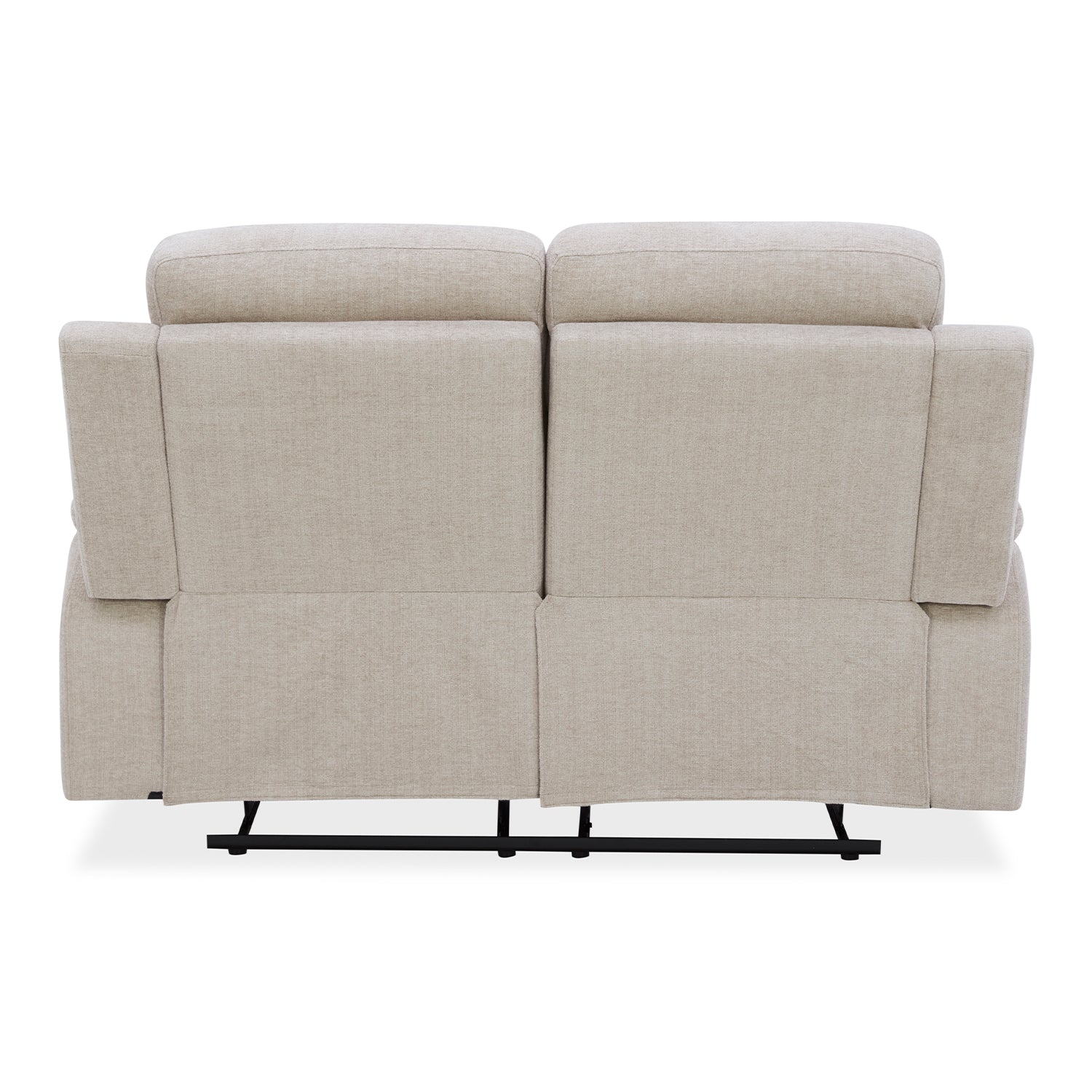 Sofá Reclinable 2 Puestos Chick Lino Beige