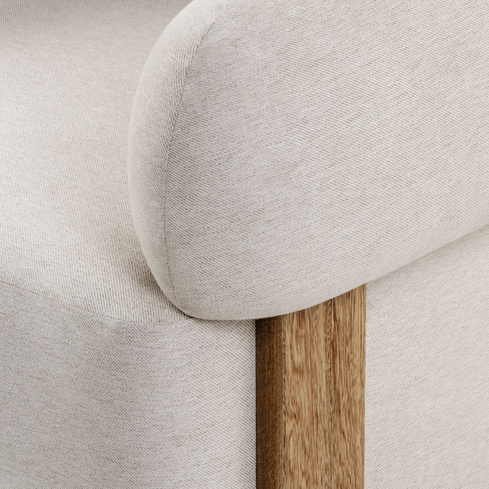 Butaca Sabina Lino York Home Beige, Natural