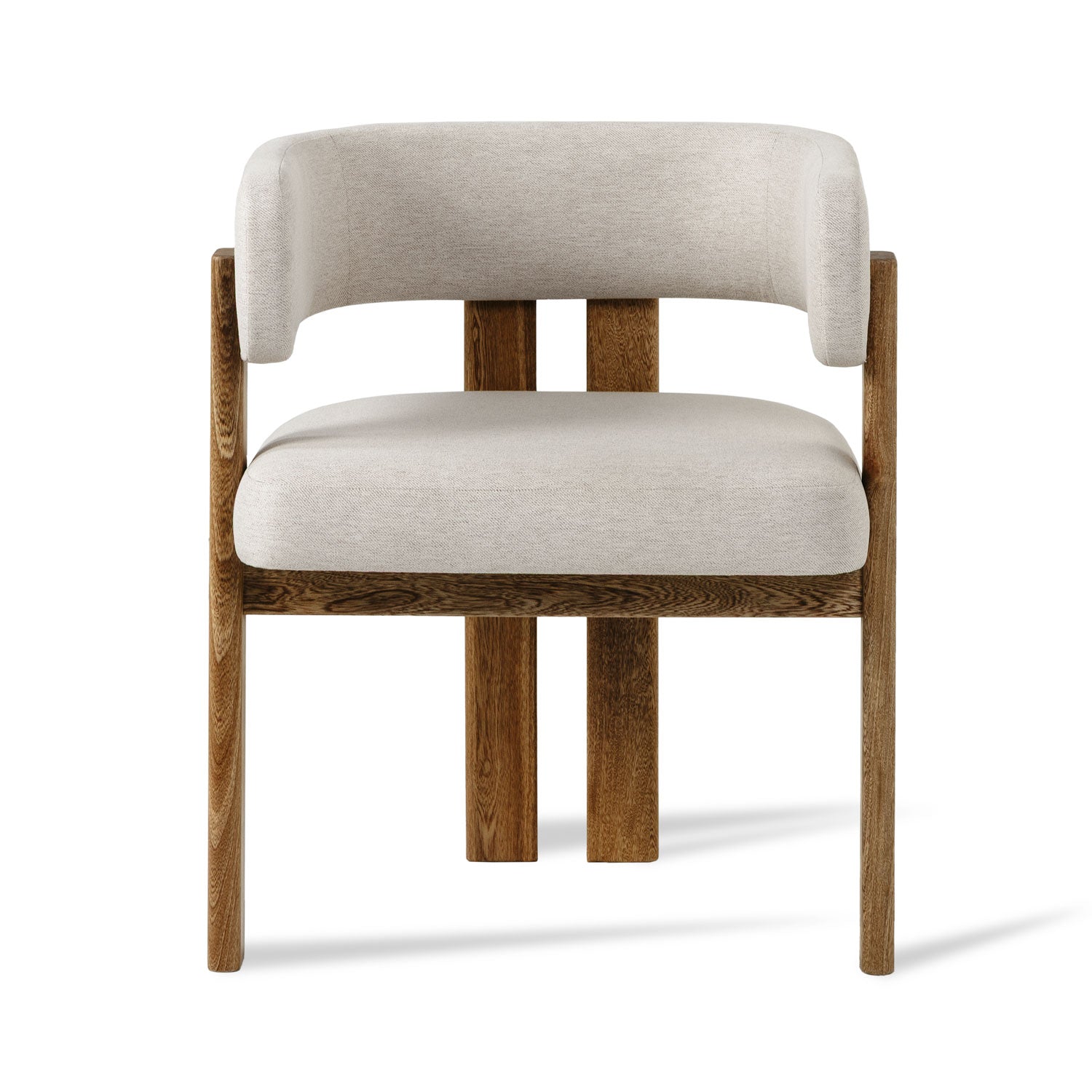 Comedor 4 Puestos Sabina Lino York Home Beige, Natural