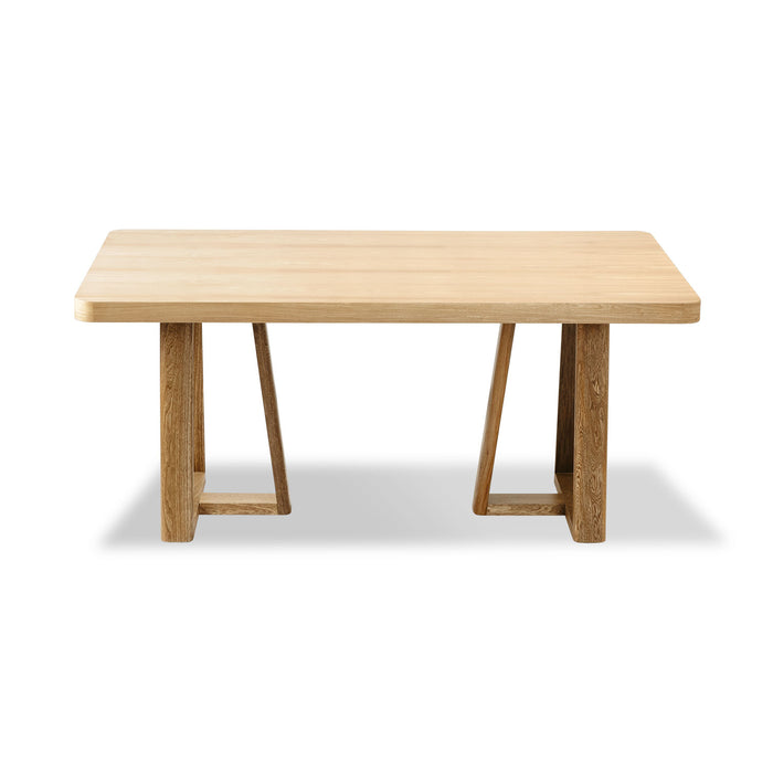 Comedor 6 Puestos Sabina Lino York Home Beige, Natural