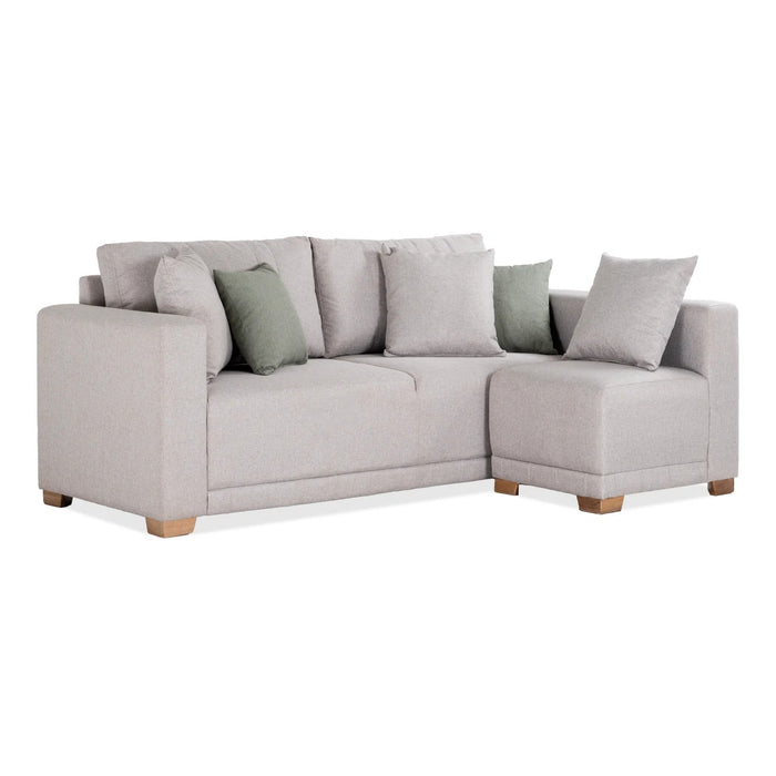 Sala Modular Andora Lino Icono Almendra, Natural