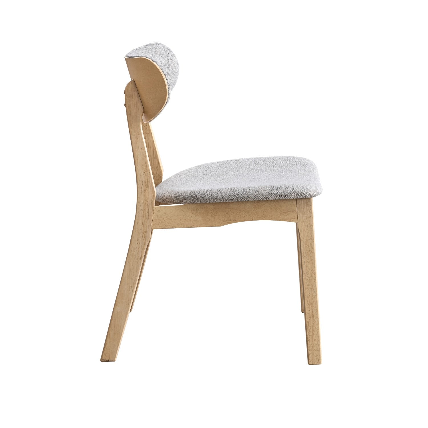 Comedor 4 Puestos Zoe Lino Beige, Natural