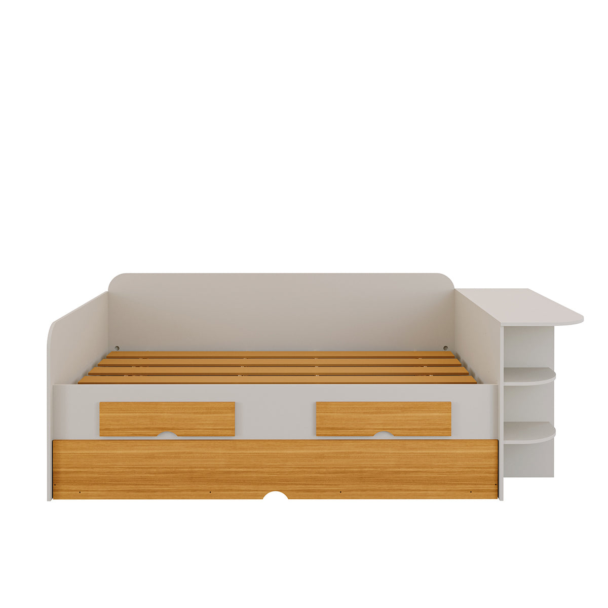 Cama Auxiliar Dúplex Helen Off White, Natural