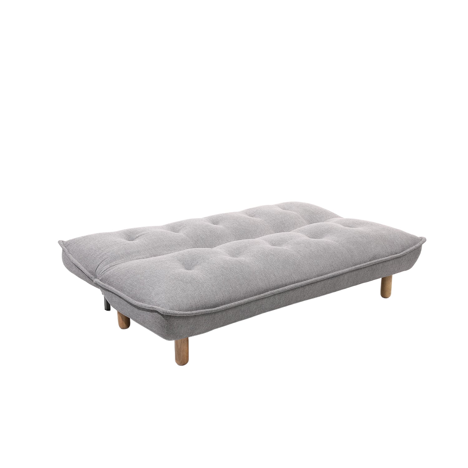 Sofá Cama Ali Boucle Gris Claro