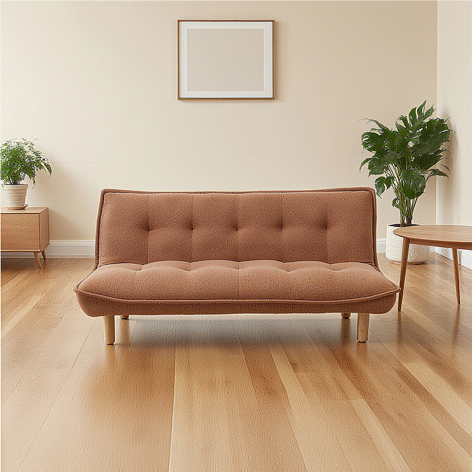 Sofá Cama Ali Boucle Naranja