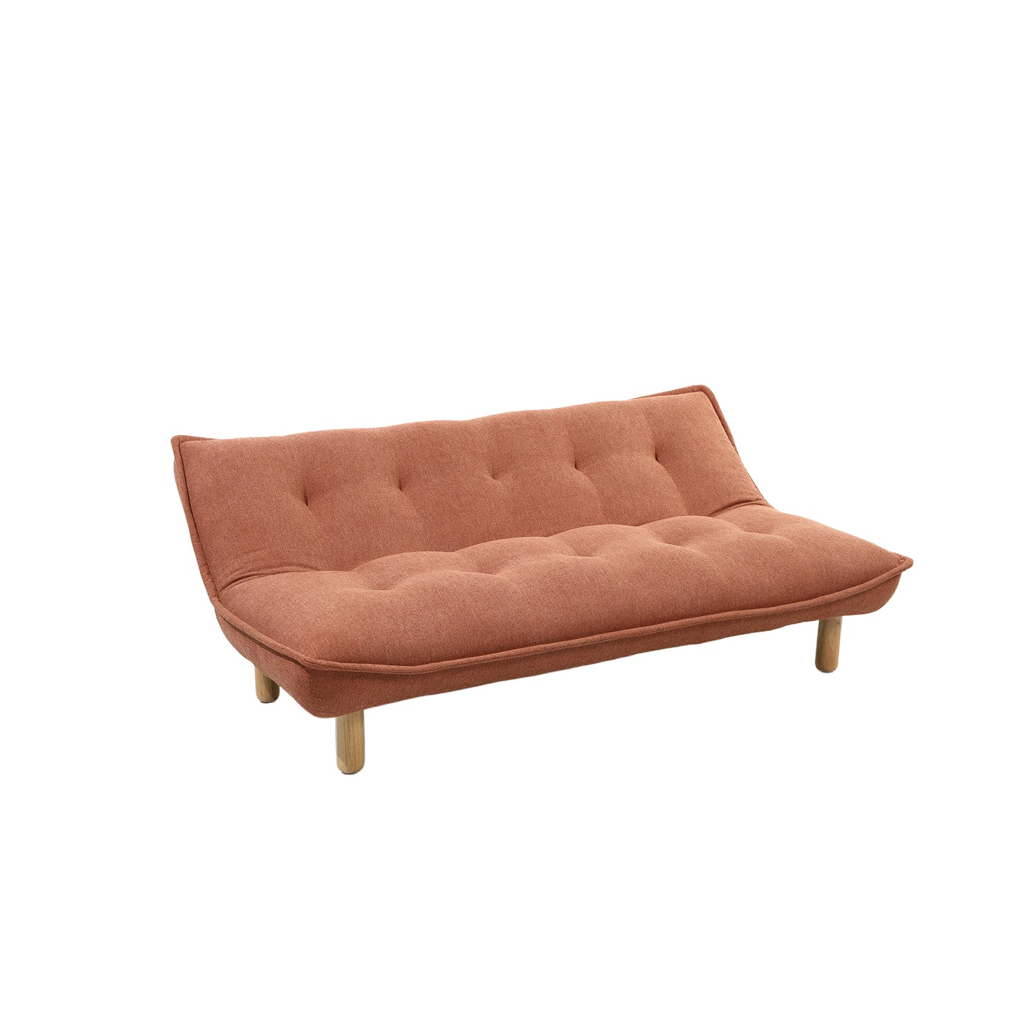 Sofá Cama Ali Boucle Naranja