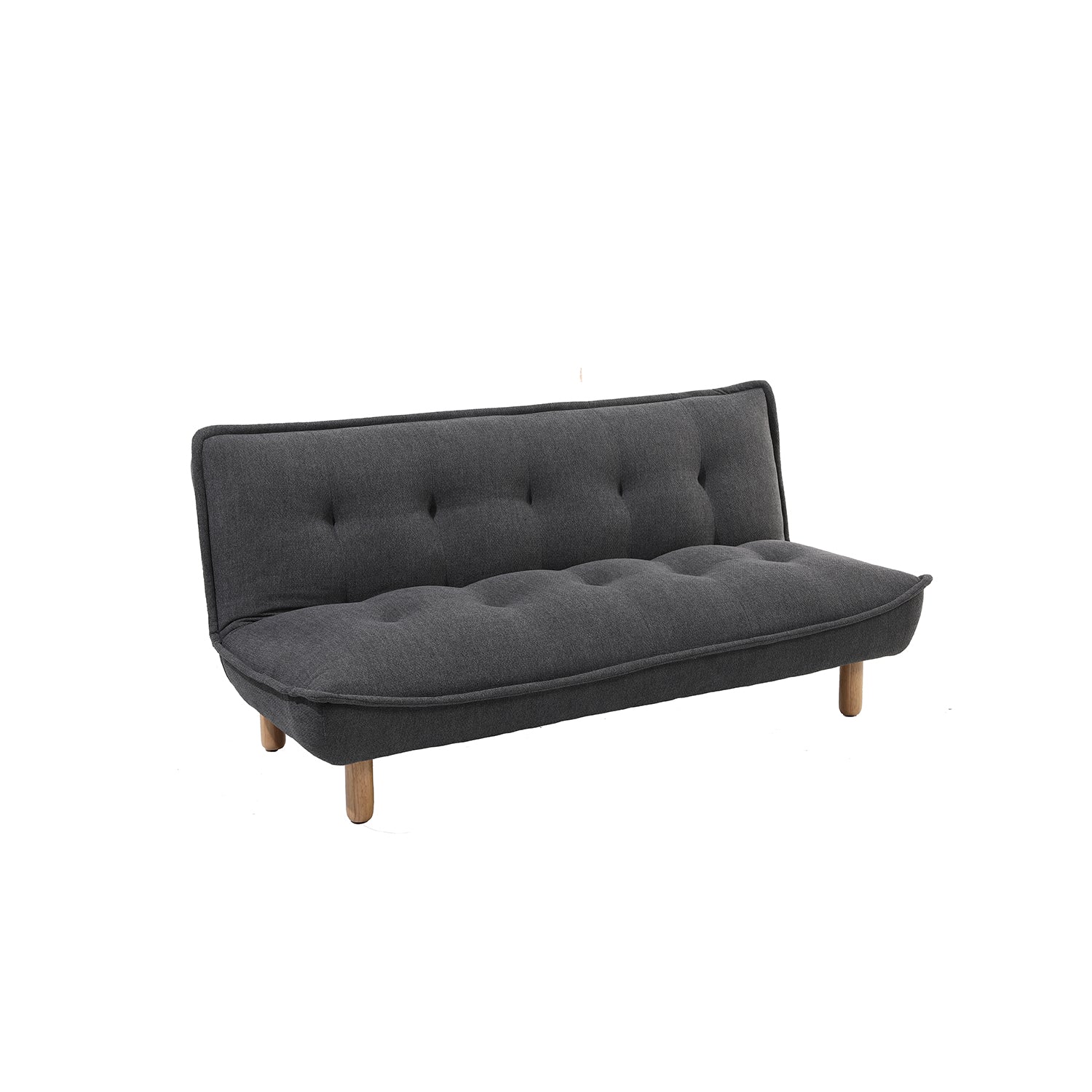 Sofá Cama Ali Boucle Gris Oscuro