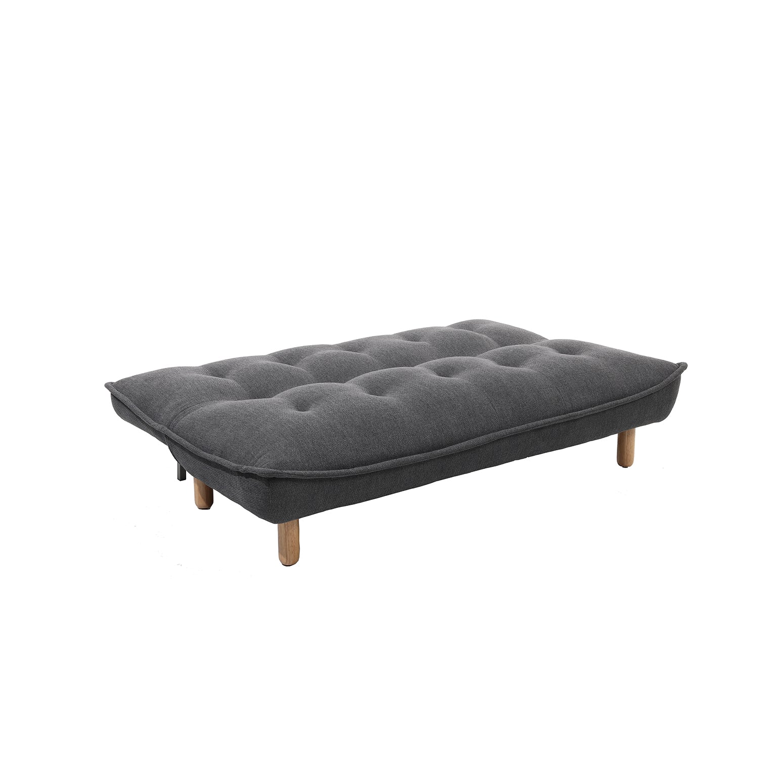 Sofá Cama Ali Boucle Gris Oscuro