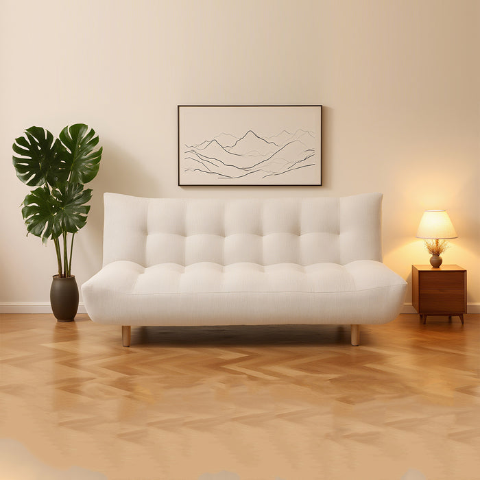 Sofá Cama Abby Boucle Crema