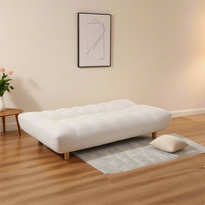 Sofá Cama Abby Boucle Crema