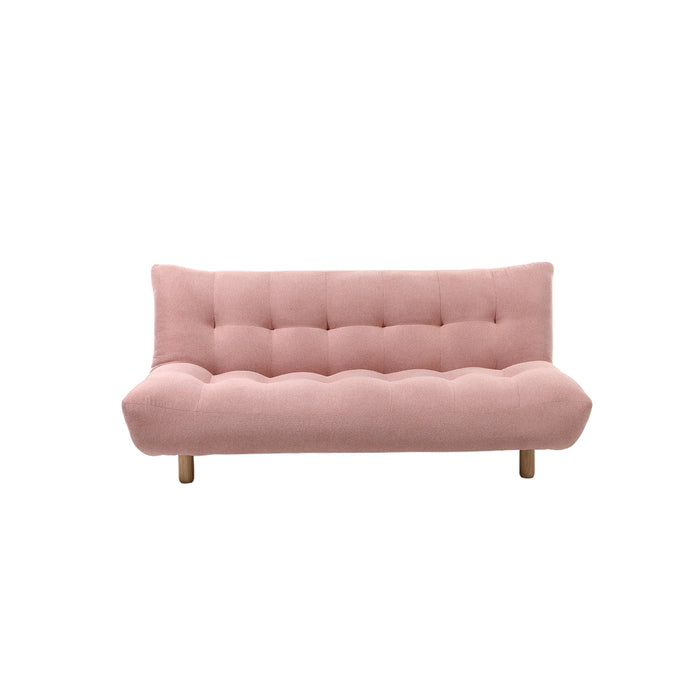 Sofá Cama Abby Boucle Rosado