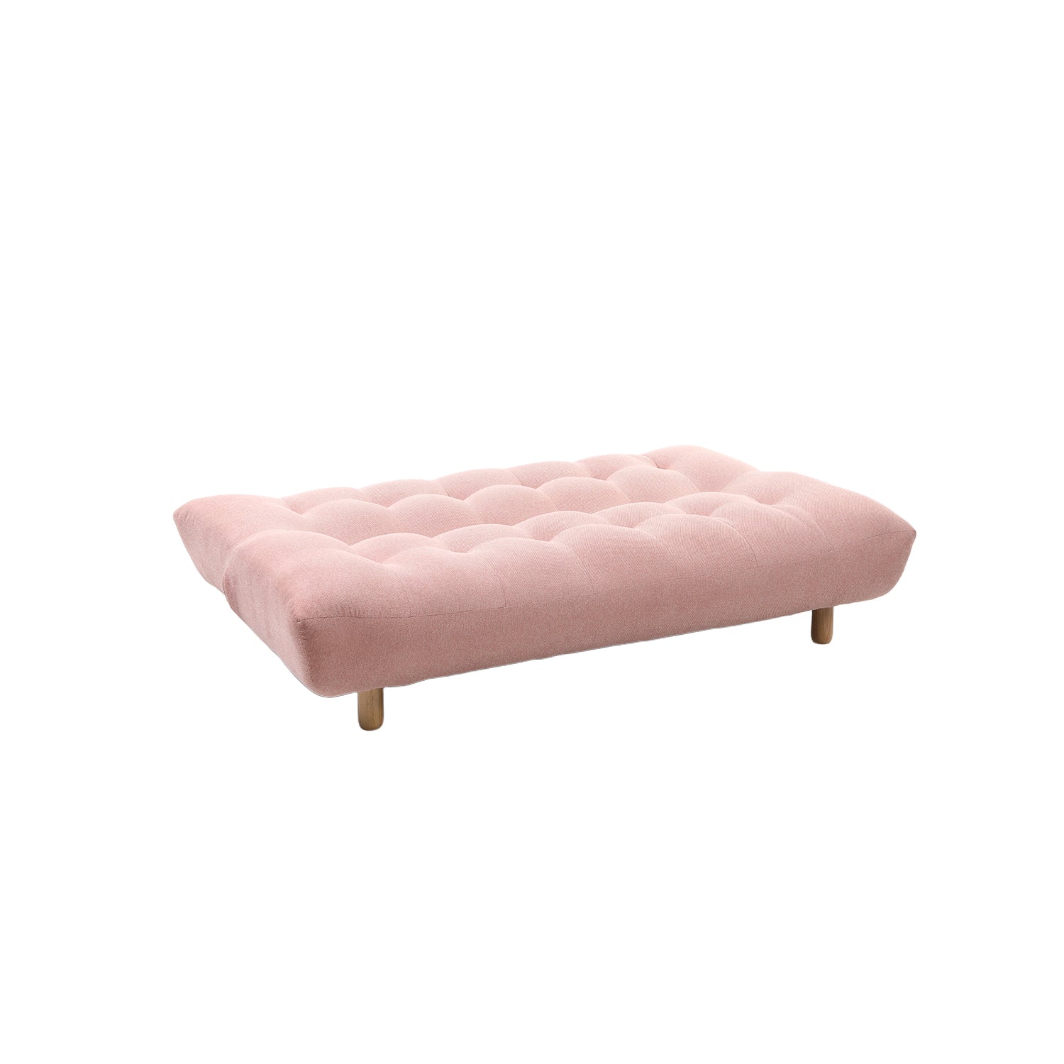 Sofá Cama Abby Boucle Rosado