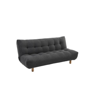 Sofá Cama Abby Boucle Gris Oscuro
