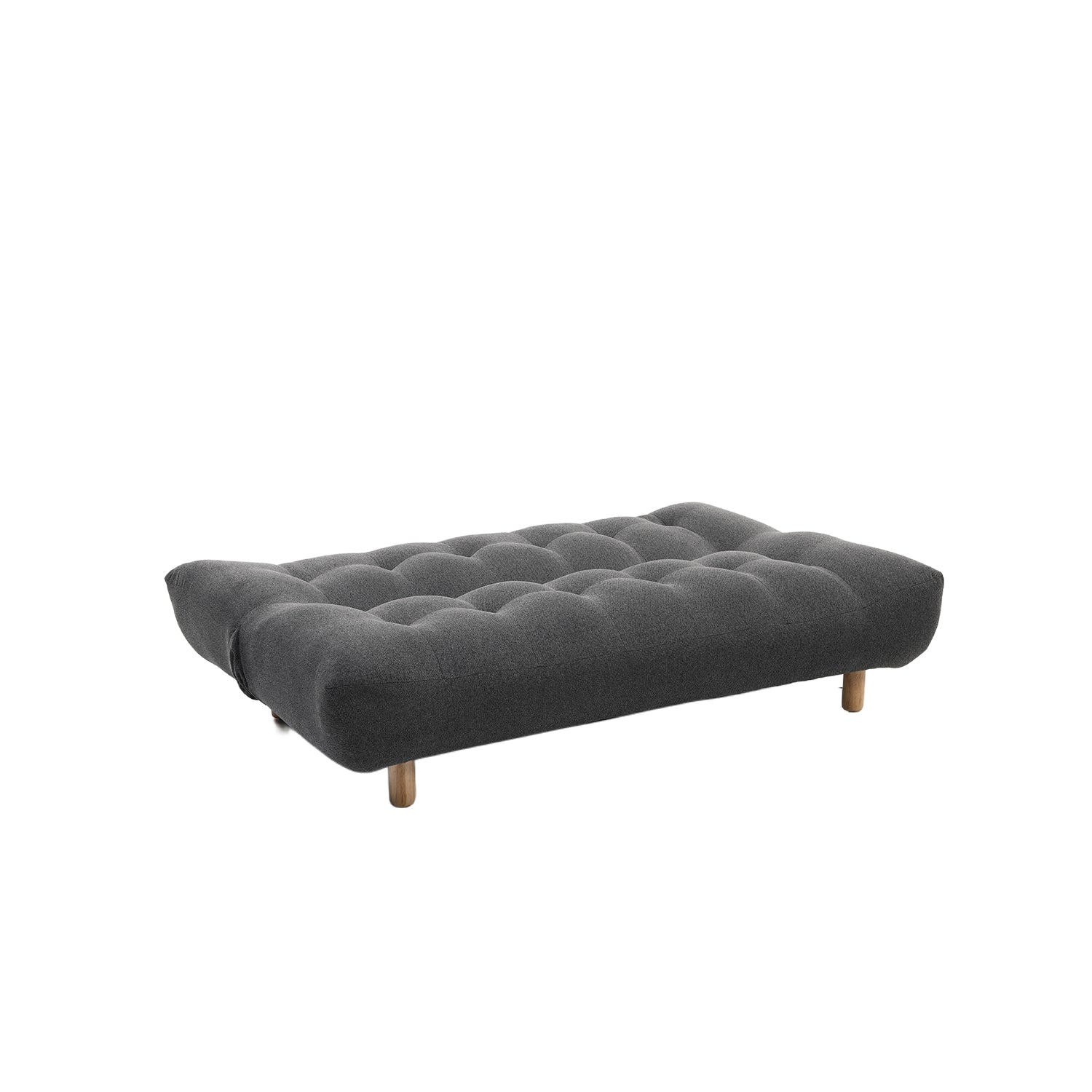 Sofá Cama Abby Boucle Gris Oscuro