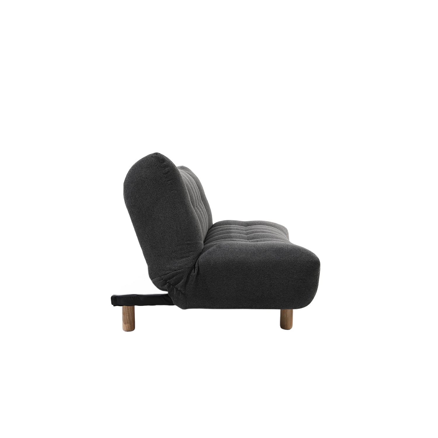 Sofá Cama Abby Boucle Gris Oscuro