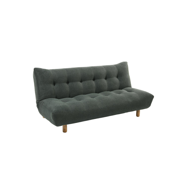 Sofá Cama Abby Boucle Verde Oscuro