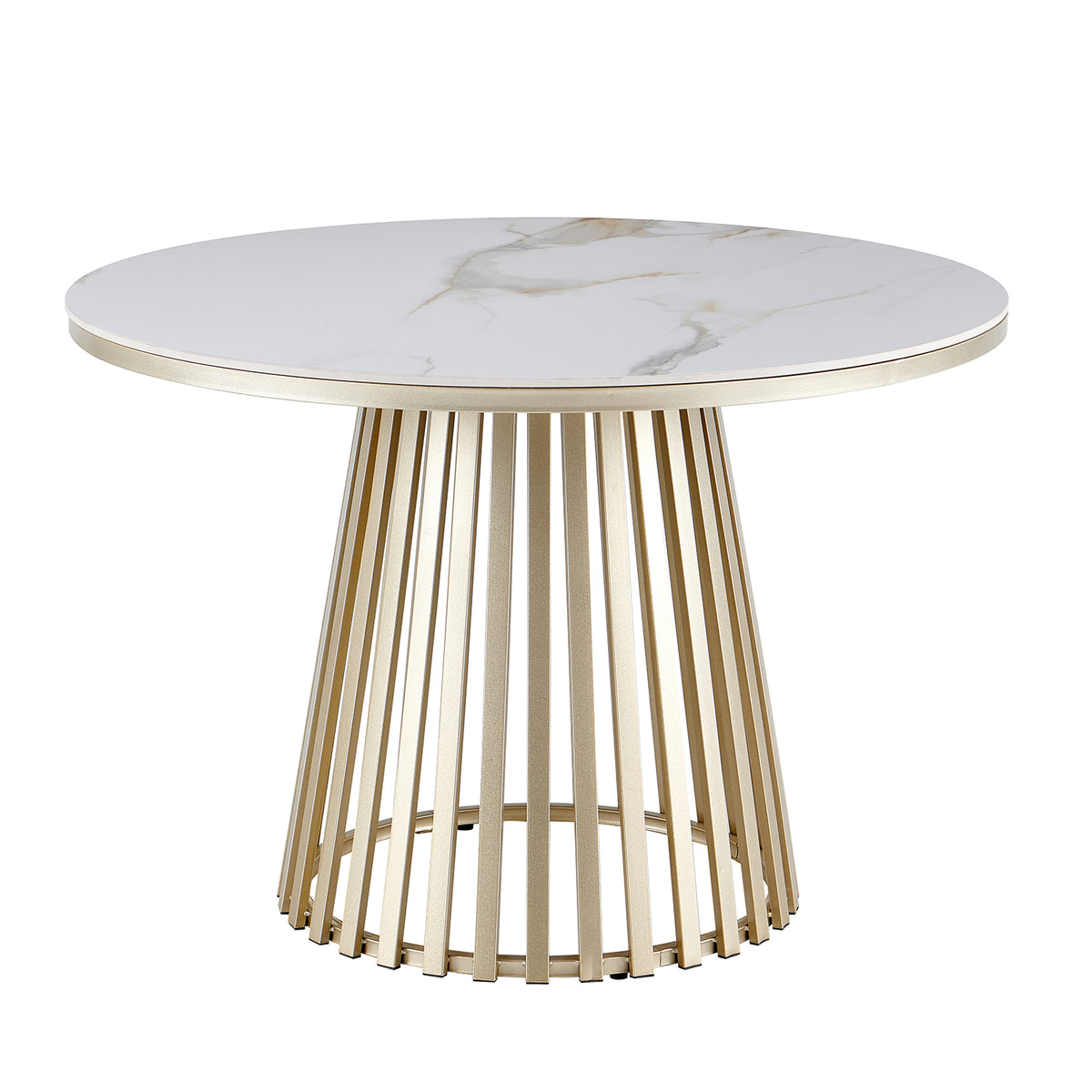 Comedor 4 Puestos Palermo Beige, Champana