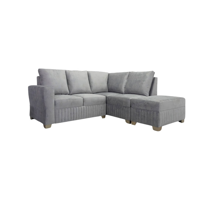 Sala Rinconera Tampa Eleganza Plata, Champaña