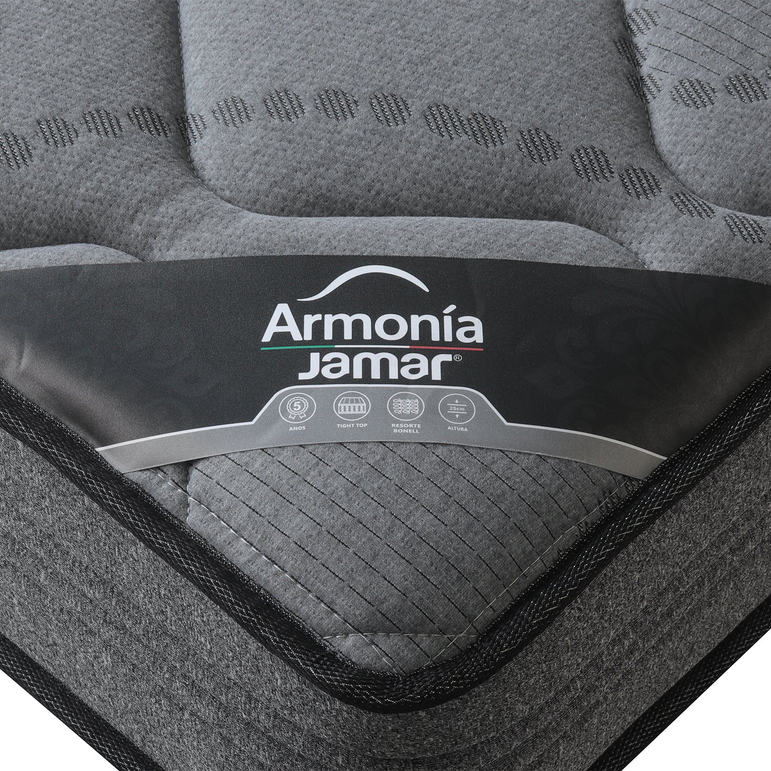 Colchón Twin Armonia Gris by Jamar