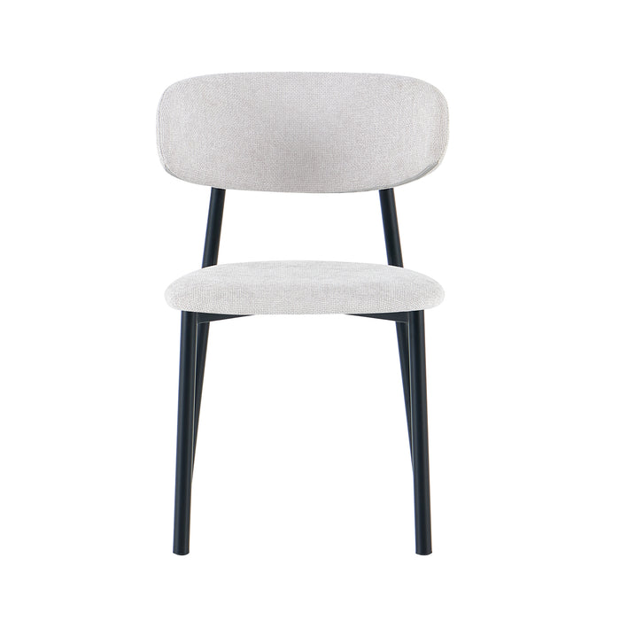 Comedor 6 Puestos Donato Beige, Natural Oscuro Glass