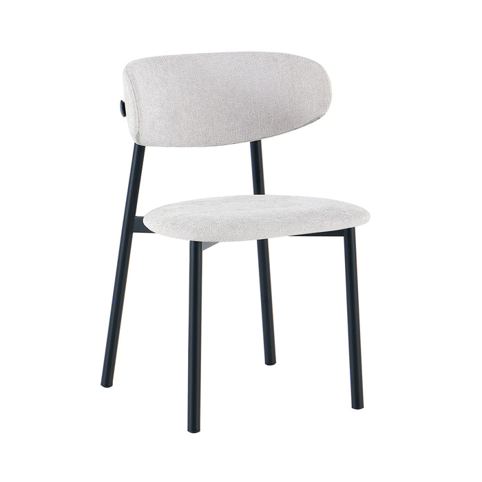 Comedor 6 Puestos Donato Beige, Natural Oscuro Glass