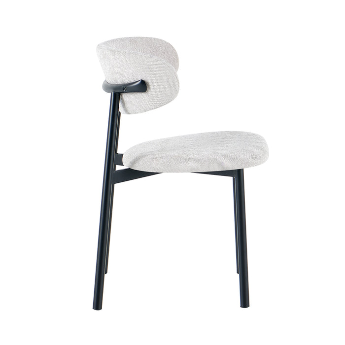 Comedor 6 Puestos Donato Beige, Natural Oscuro Glass