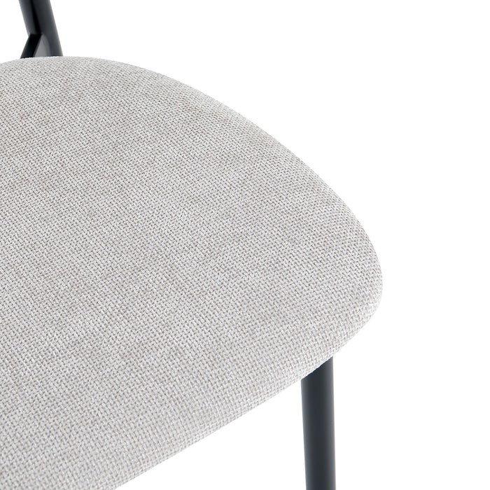 Comedor 6 Puestos Donato Beige, Natural Oscuro Glass