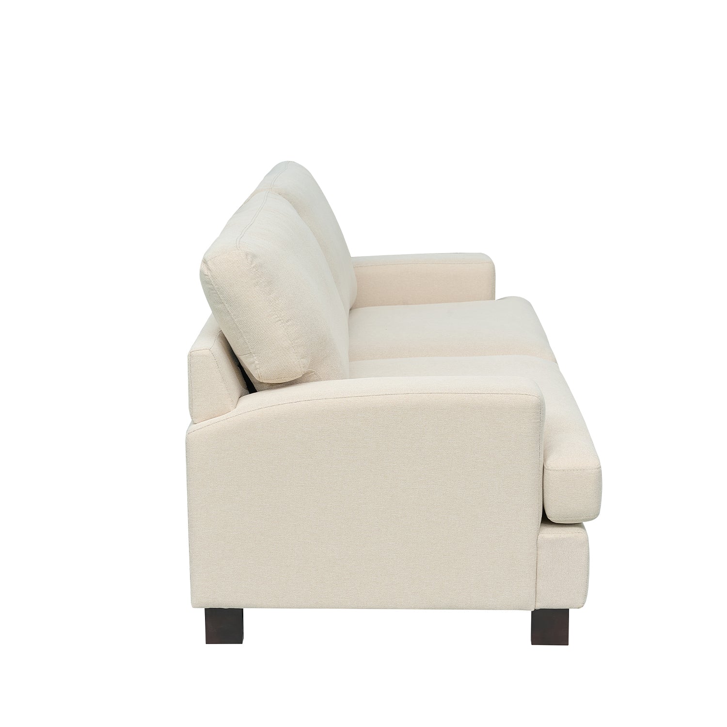 Sofá 3 Puestos Ely Lino Beige