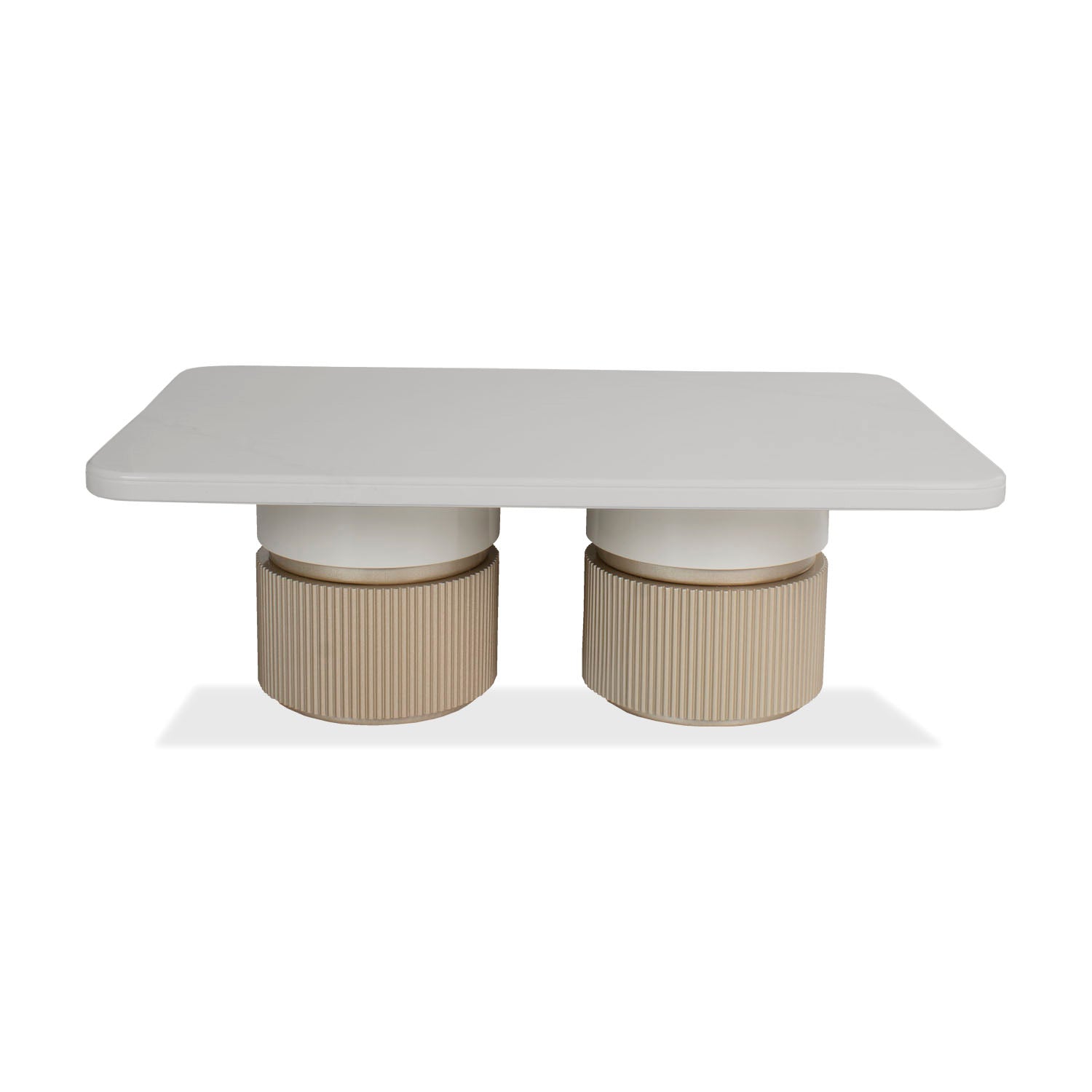 Mesa De Centro Toscana Off White, Champaña