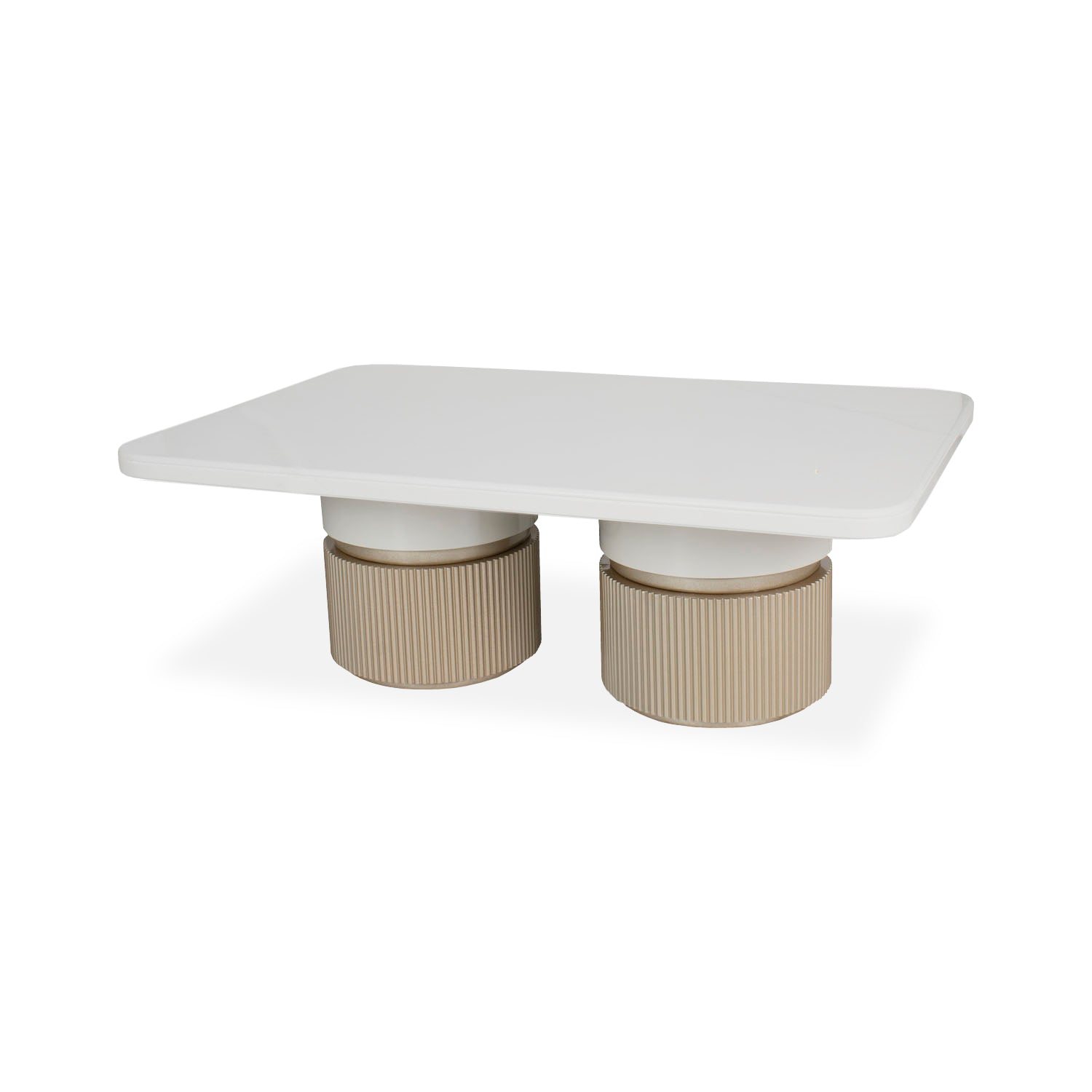 Mesa De Centro Toscana Off White, Champaña