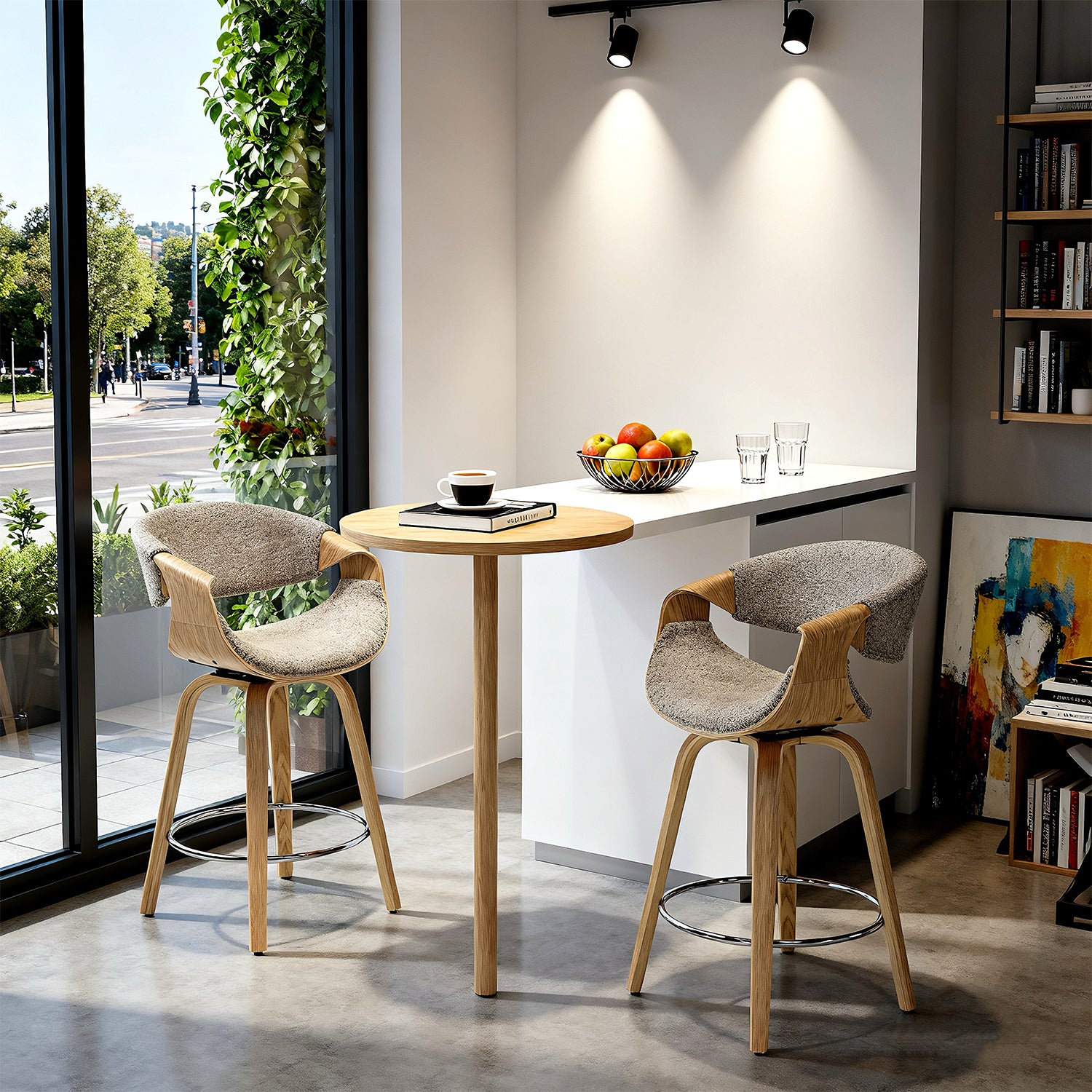 Silla Bar Oasis Boucle Mocca