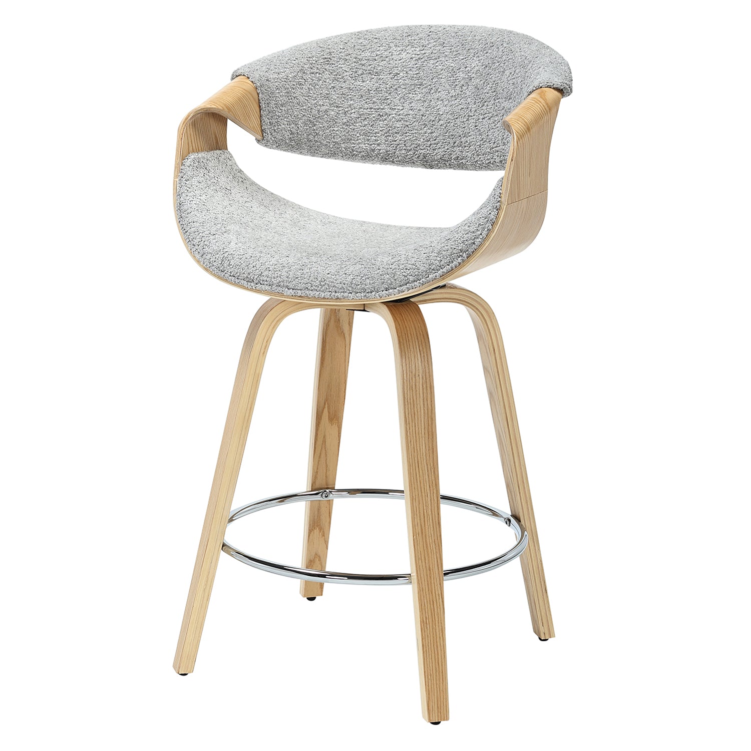Silla Bar Oasis Boucle Gris
