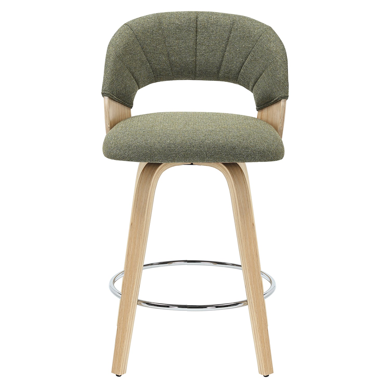 Silla Bar Paris Lino Verde