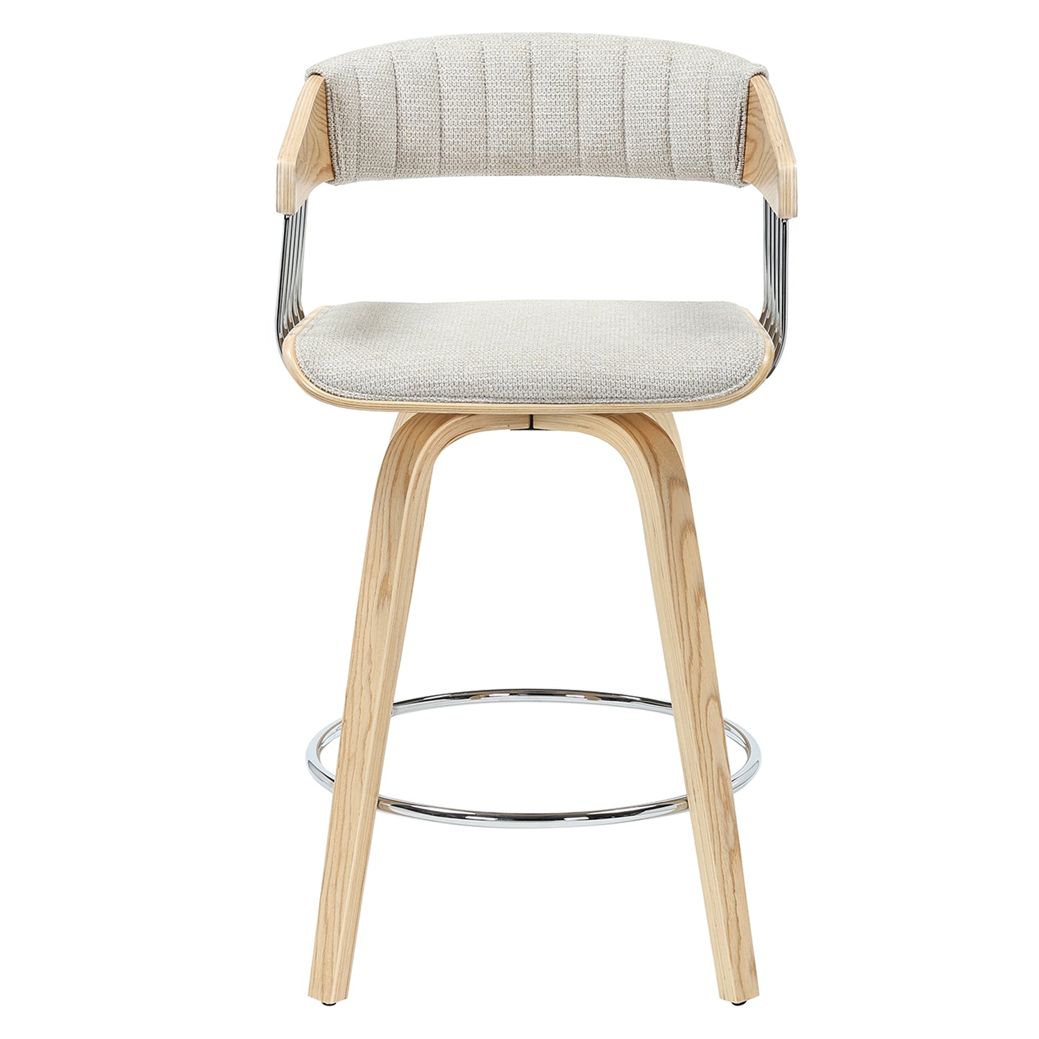 Silla Bar Patty Microfibra Beige