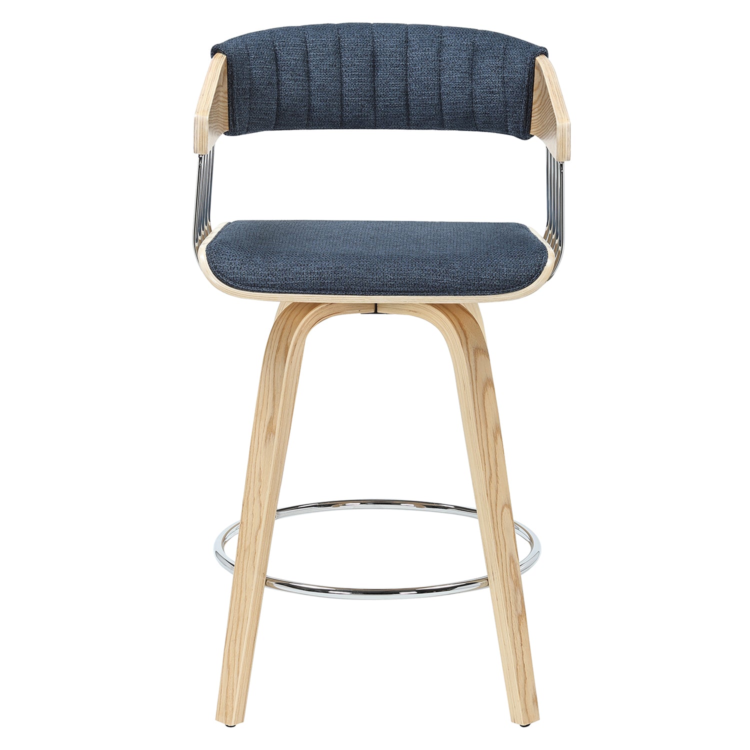 Silla Bar Patty Microfibra Navy