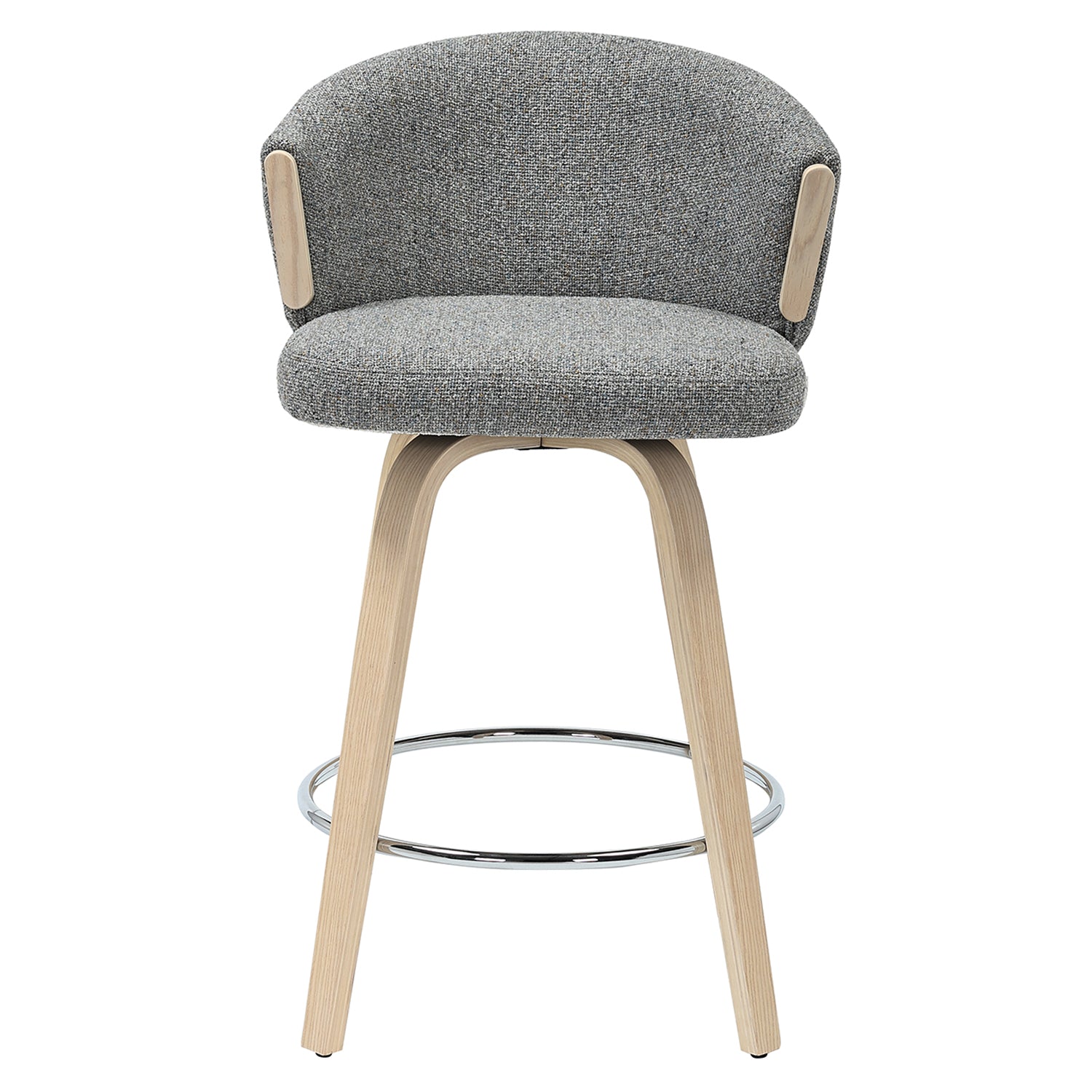 Silla Bar Odin Lino Gris