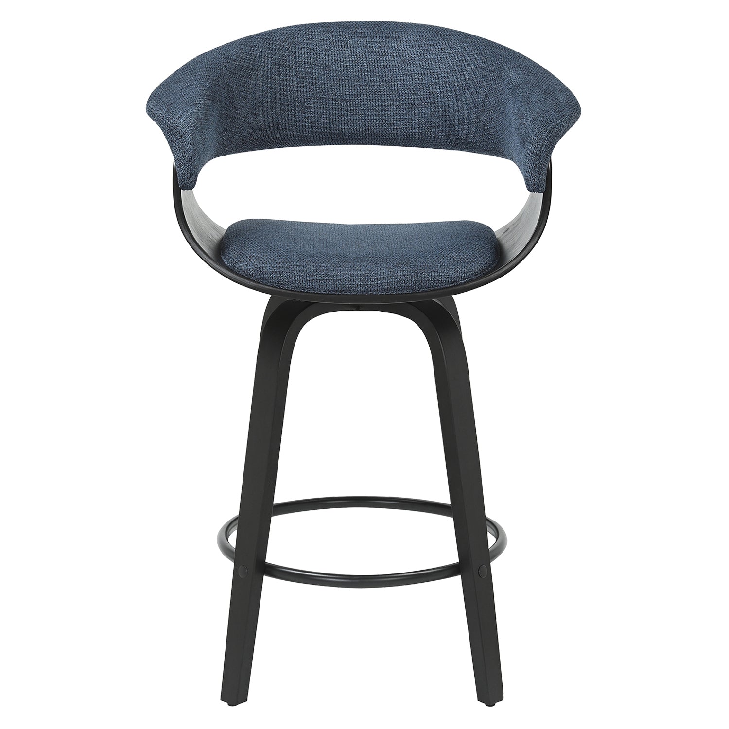 Silla Bar Auri Microfibra Navy