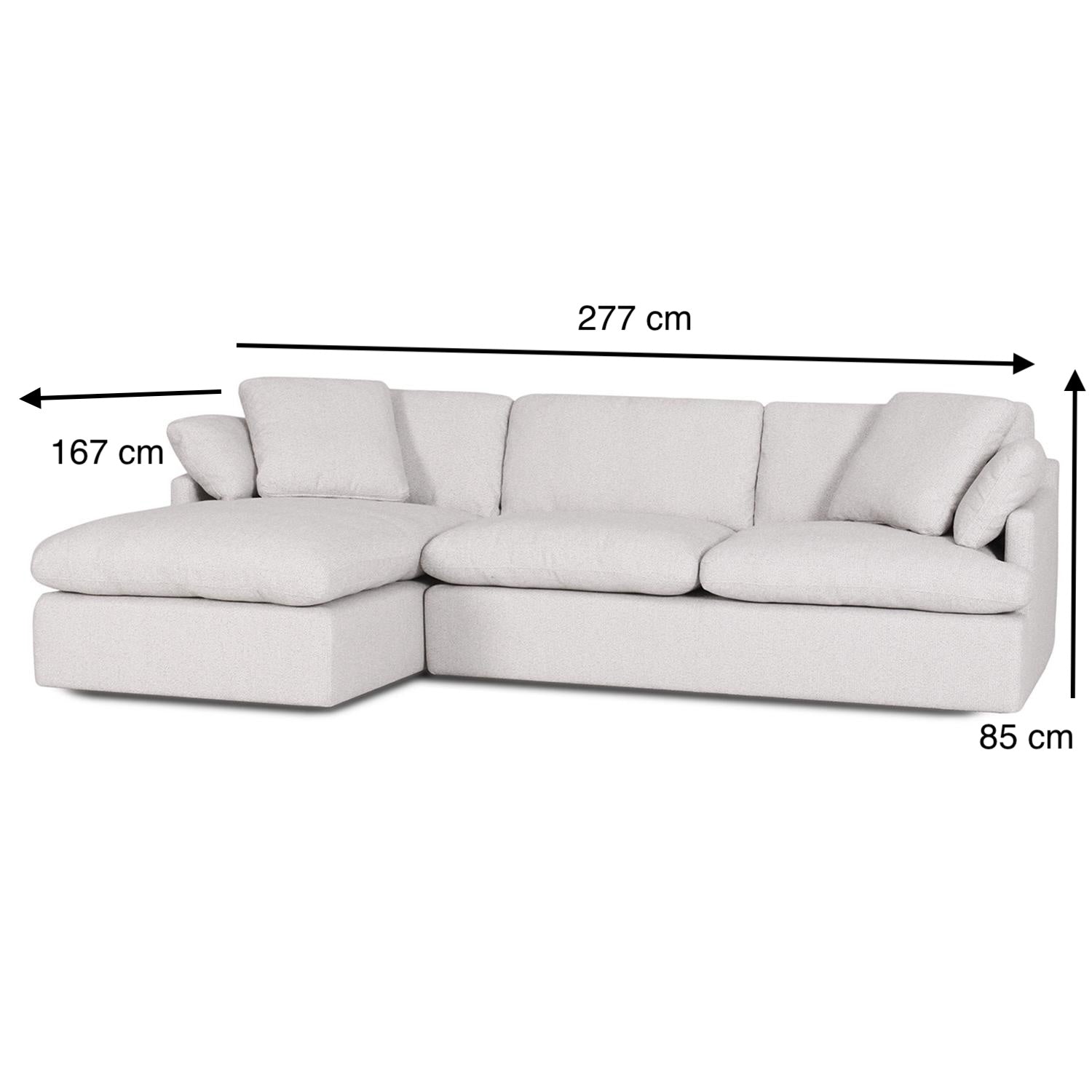 Sala Rinconera Marshal Lino Beige Izq