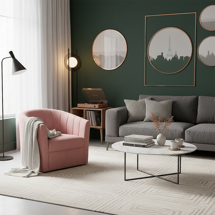 Butaca Vera Lino Rosa