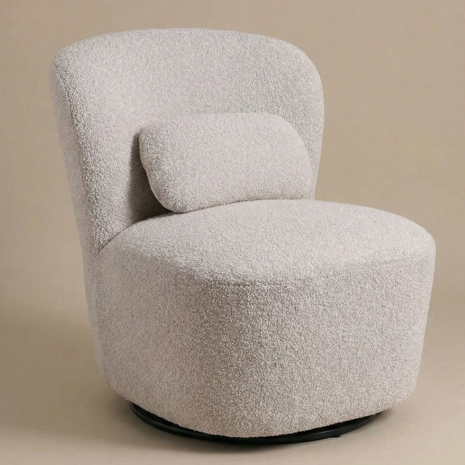 Butaca Jack Boucle Taupe