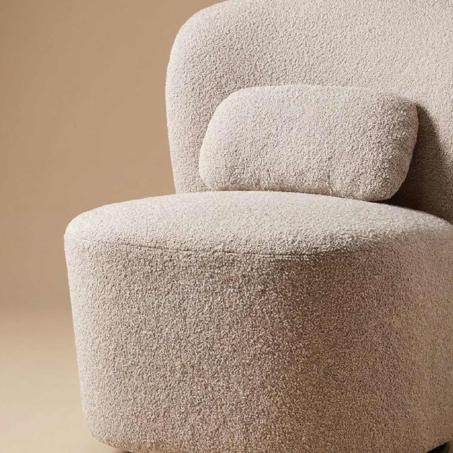 Butaca Jack Boucle Taupe
