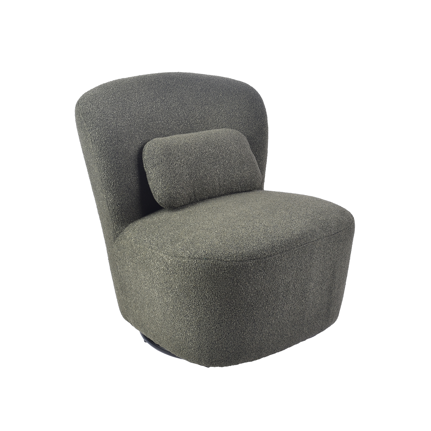 Butaca Jack Boucle Gris Oscuro
