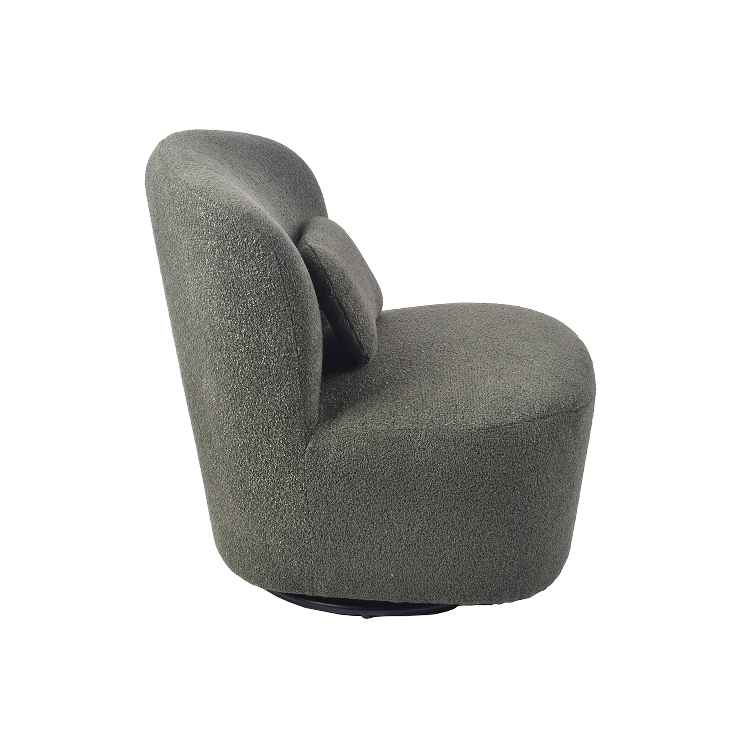 Butaca Jack Boucle Gris Oscuro